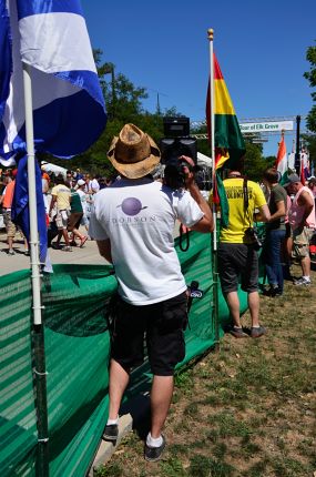 Comcast cameraman at TOEG