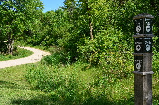 Millennium Trail directional signs