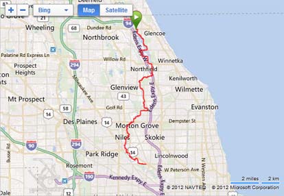 North Branch Trail Map ~ interactive