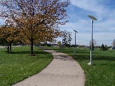 Sidewalk by Harper College